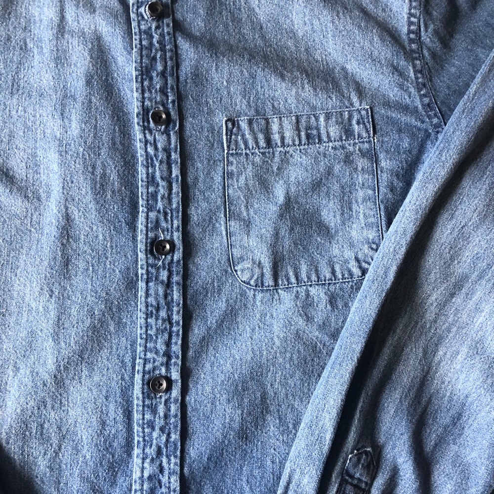 Goodfellow denim button down - Picture 3 of 5